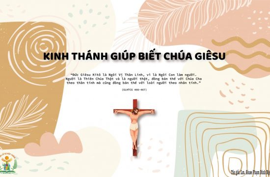 Kinh Thánh giúp biết Chúa Giêsu