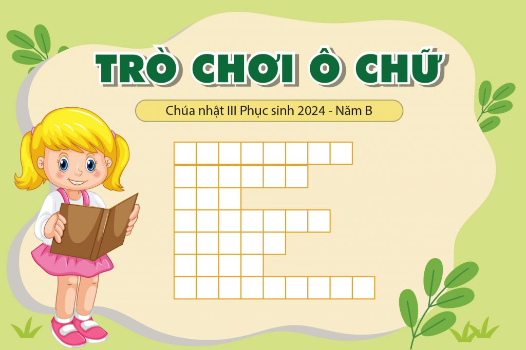 Trò chơi ô chữ - Chúa nhật III Phục sinh - Năm B