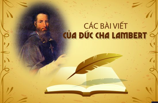 Các bài viết của Đức cha Lambert