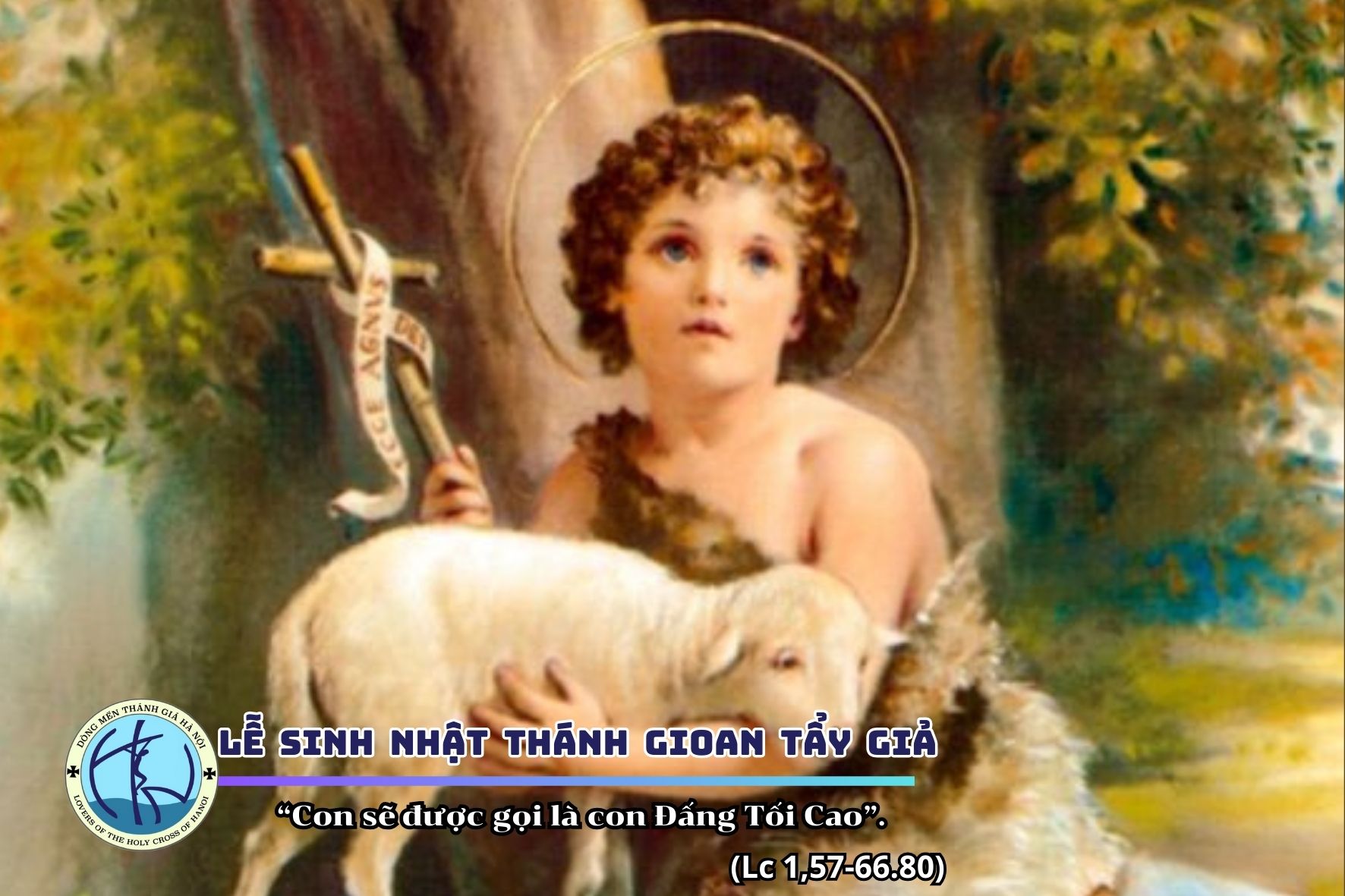 Ngày 24 tháng 6 SINH NHẬT THÁNH GIO-AN TẨY GIẢ