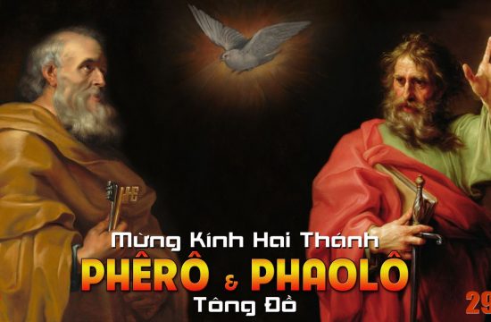 Kinh Truyền Tin lễ hai thánh Tông đồ Phêrô và Phaolô