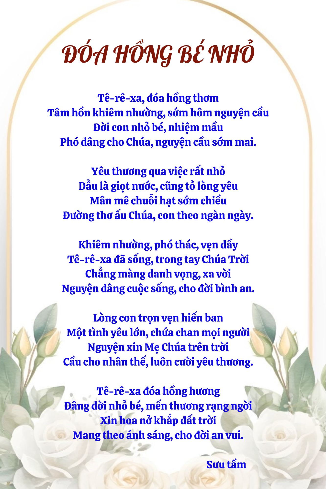 Đóa Hồng Bé Nhỏ