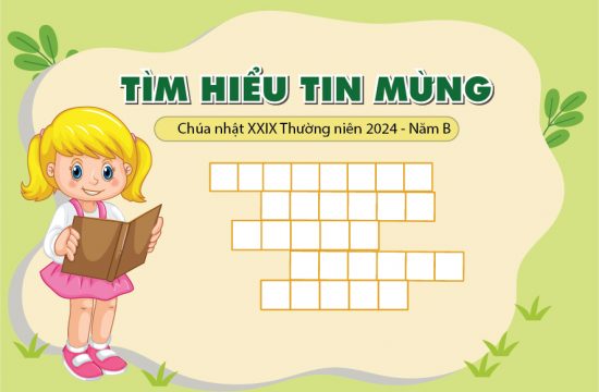 Trò chơi ô chữ - Chúa nhật XXIX thường niên - Năm B