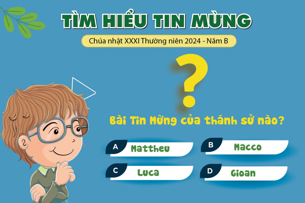 Trò chơi ô chữ - Chúa nhật XXXI thường niên - Năm B