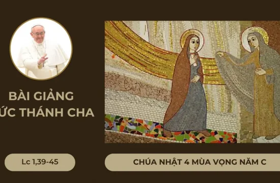 Bài giảng Đức Thánh Cha - Chúa nhật IV Mùa vọng - Năm C