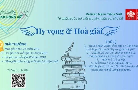 Giải truyện ngắn Năm Thánh 2025: "Hy vọng và Hoà giải"