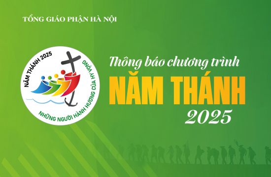 Thông báo: Chương trình Năm Thánh 2025