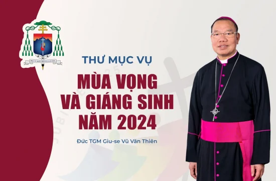 Thư mục vụ mùa Vọng và Giáng sinh 2024