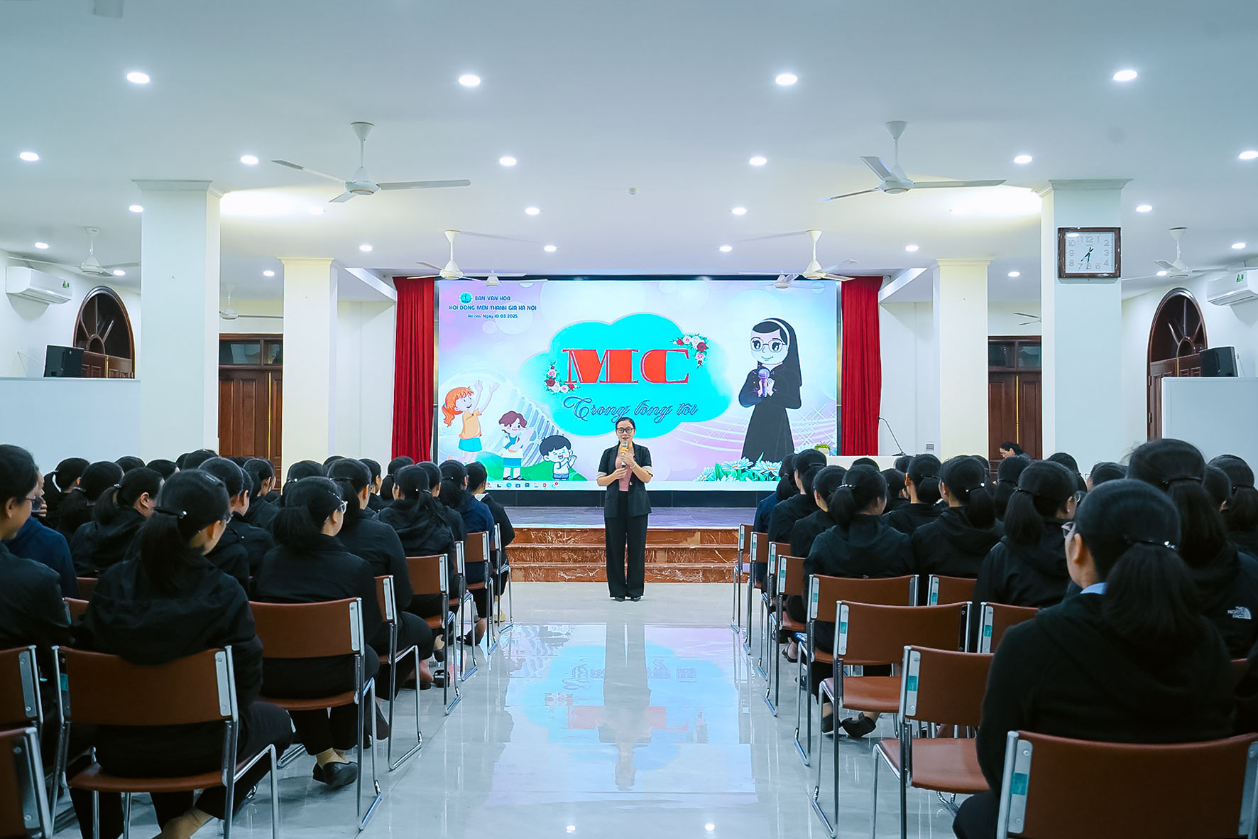 Ban Văn hóa Dòng MTG Hà Nội: Khóa học “MC trong lòng tôi” khép lại trong niềm tri ân và hy vọng