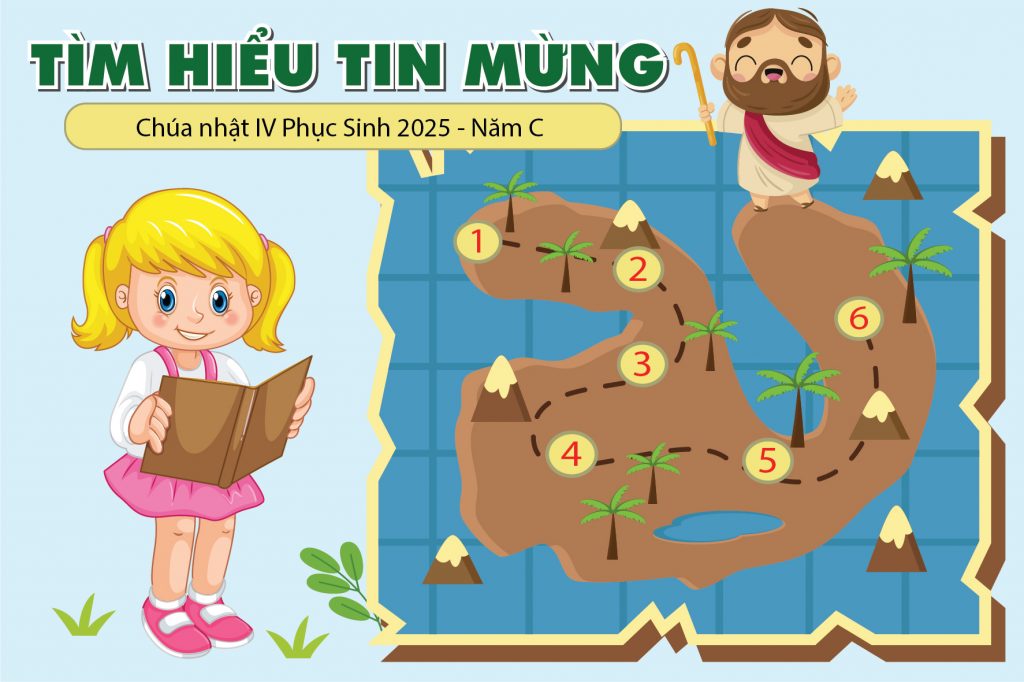 trò chơi ô chữ - Chúa nhật IV Phục sinh - Năm C