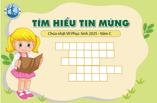 Trò chơi ô chữ - Chúa nhật VII Phục sinh (Năm C)