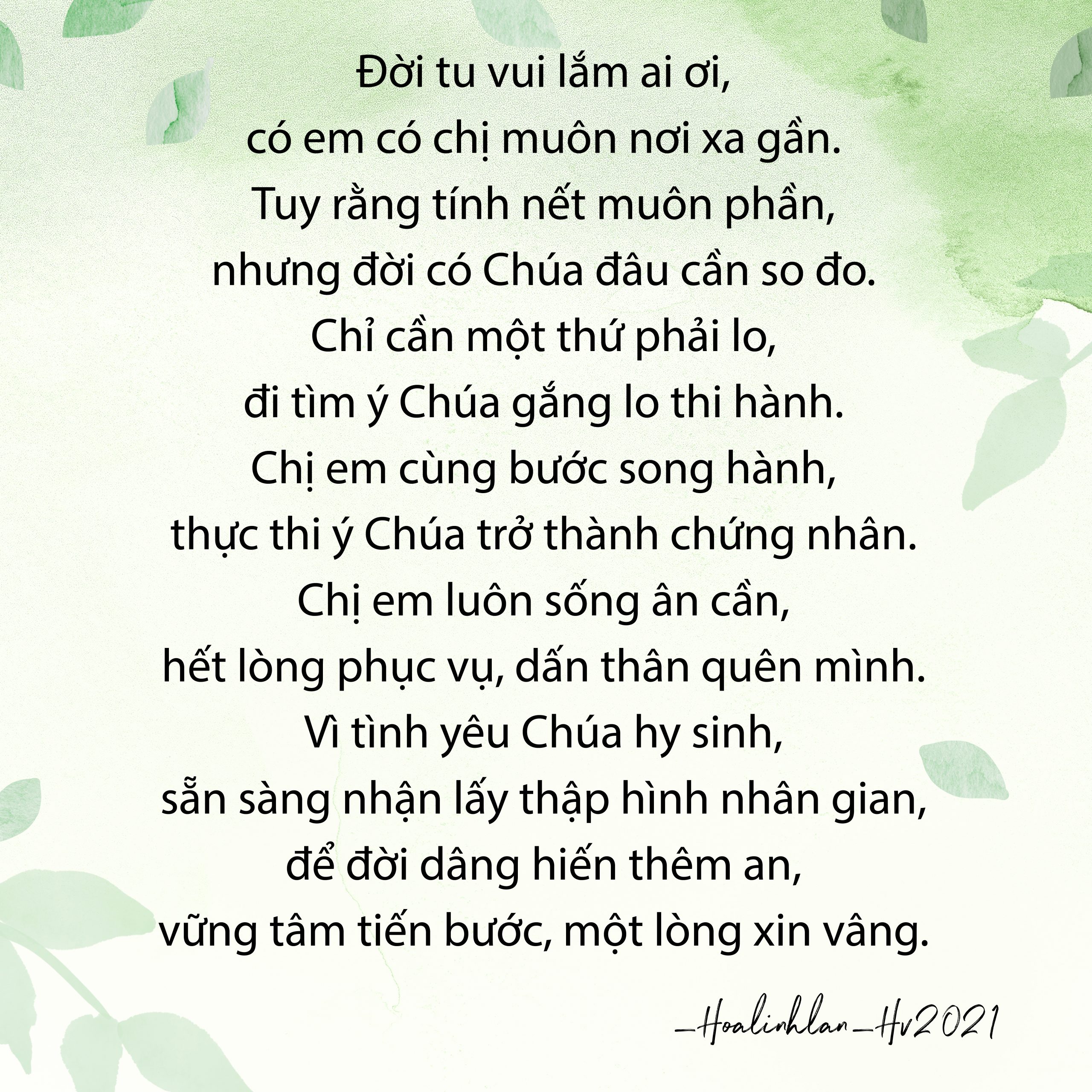 Niềm vui đời dâng hiến
