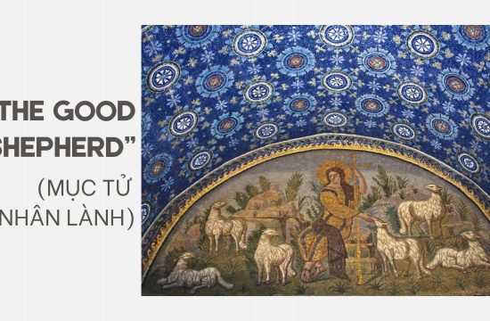 Tác phẩm “The Good Shepherd” - (Mục tử nhân lành) tại Nhà nguyện Galla Placidia, Ravenna, Ý (Thế kỷ V)