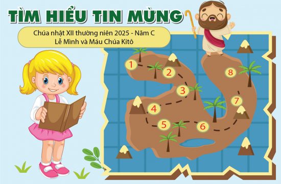 Trò chơi ô chữ - Lễ Mình Máu Thánh Chúa (Năm C)