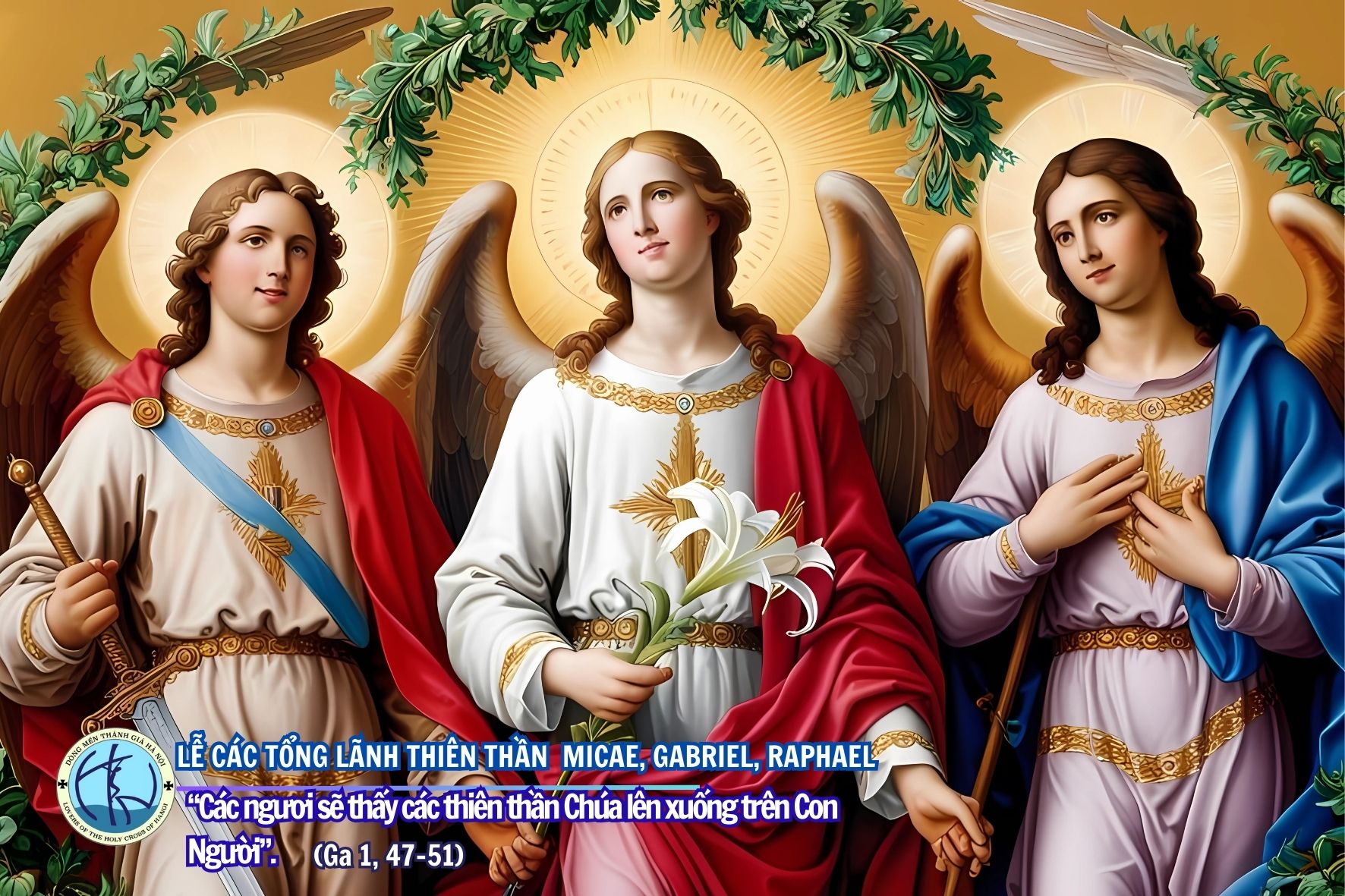 Ngày 29/9: Các Tổng Lãnh Thiên Thần Micae - Gabriel - Raphael